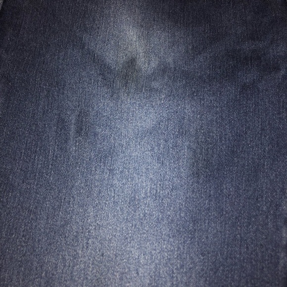 High waisted double button blue skinny jeans - Picture 5 of 6